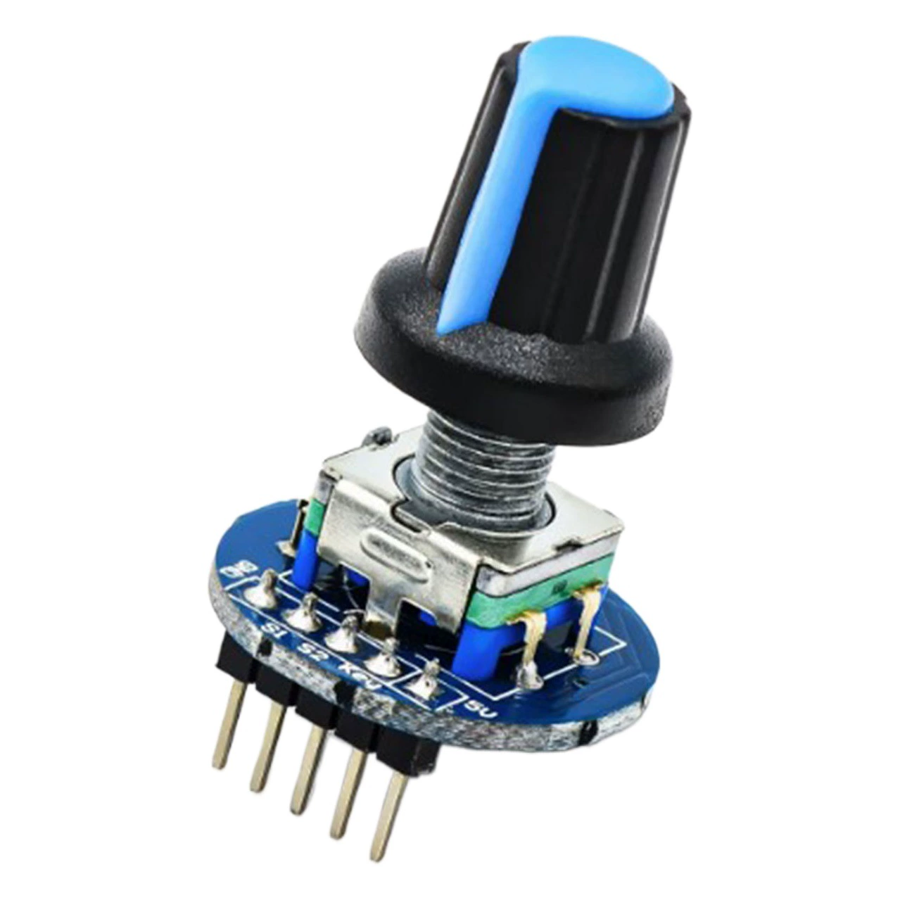 Модуль энкодера EC11 Модуль поворотного потенциометра Энкодер поворотный потенциометр с крышкой ручки