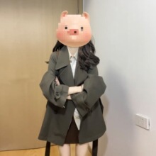 巨好看的中长款风衣外套女2025秋季新款小个子今年流行爆款韩系