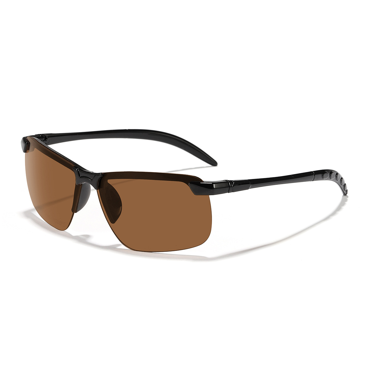 Los nuevos niños al por mayor de moda personalizada medio-Marco al aire libre bicicleta deportes gafas de sol a prueba de UV