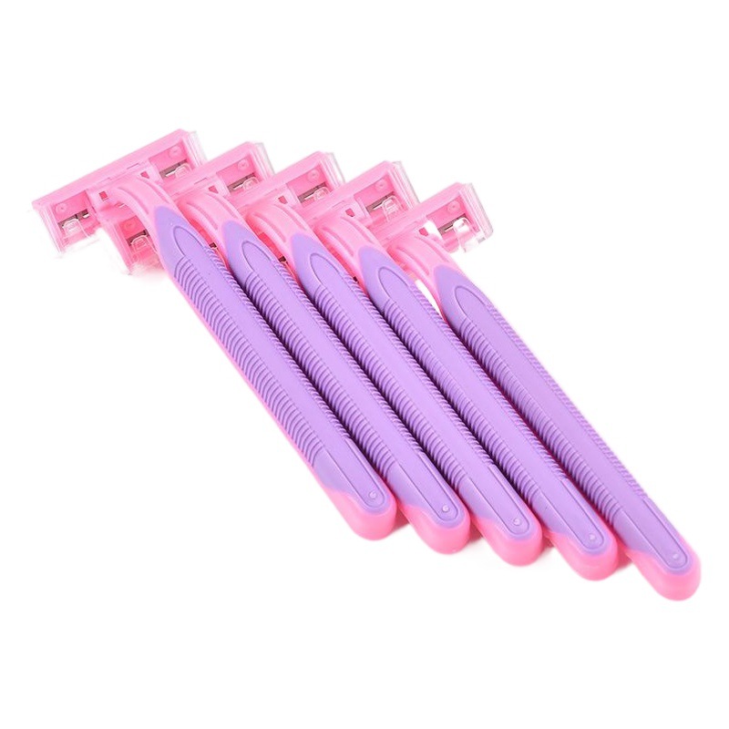 MAX Women's Disposable razor three-layer stainless steel women's shaving knife disposable manual hair removal knife Shaver