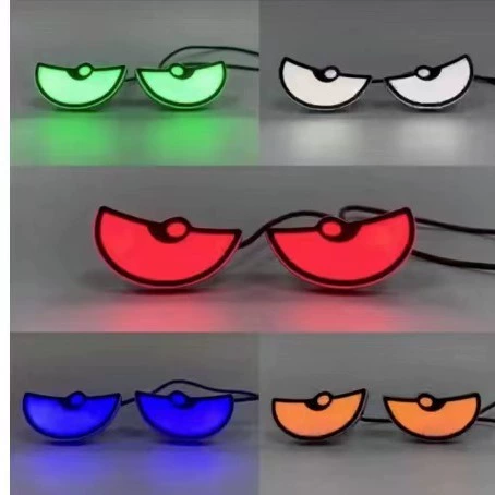 Кросс-Зеркало специально для маленького дьявола монстра глаз пара мигающий свет украшение Мотоцикла измененный свет номерного знака электромобиль Eagle Eye Light