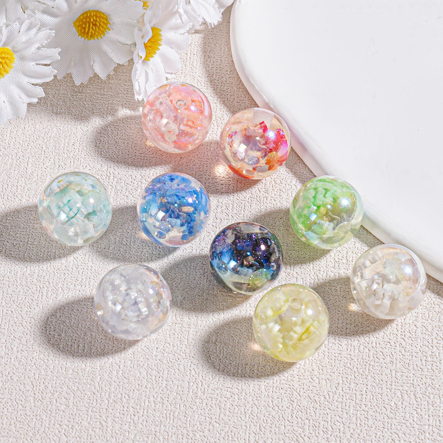 Venta directa del fabricante: cadena para teléfono con cuentas, hecha a mano, con piedra de cristal ojo de gato grande, accesorios personalizados para colgantes de bolso, venta al por mayor.