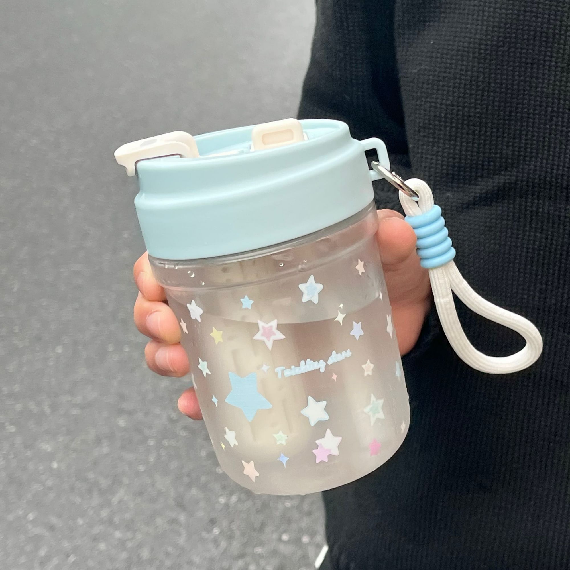 High quality coffee handheld cute summer straw for students