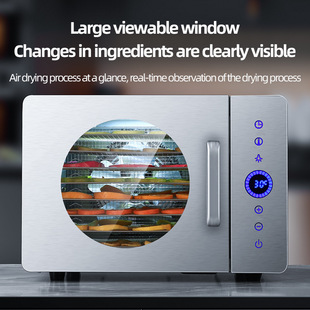 Cross-Border Yan Guoer Dried Fruit Machine Commercial Large-Capacity Food Pet Snack Air Dryer Household Beef Fruit and Vegetable Dryer