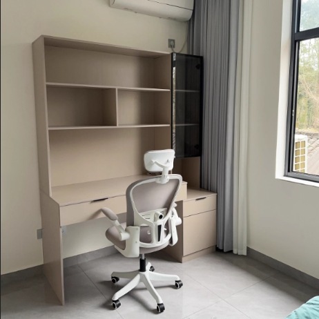 [원목 생태보드] 130*60*190 크림그레이