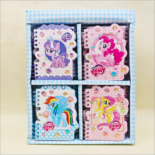 Rabbu A7 libro de bobina de flip-up lindo estudiante portátil cuaderno de mano horizontal cuaderno portátil para estudiantes de primaria