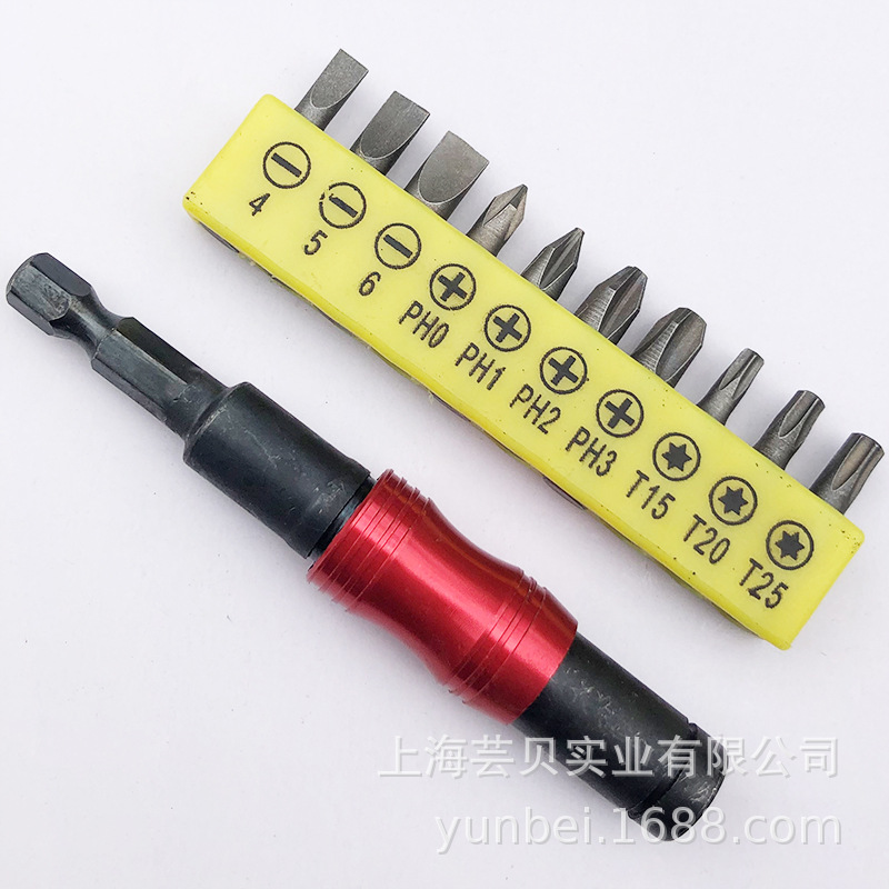 1/4 "multi-ángulo de extensión direccional varilla magnética destornillador eléctrico mango hexagonal 6,35mm cabeza del lote de liberación rápida autoblocante biela