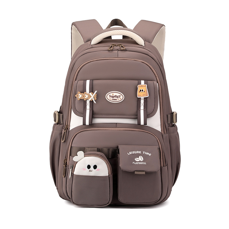 Mochila de descompresión ligera para estudiantes de secundaria, mochila impermeable para estudiantes de primaria de grado 3 - 9