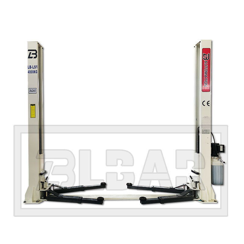 Elevación hidráulica eléctrica del cilindro doble de la elevación de la columna de la elevación hidráulica 4T del mantenimiento del coche dos