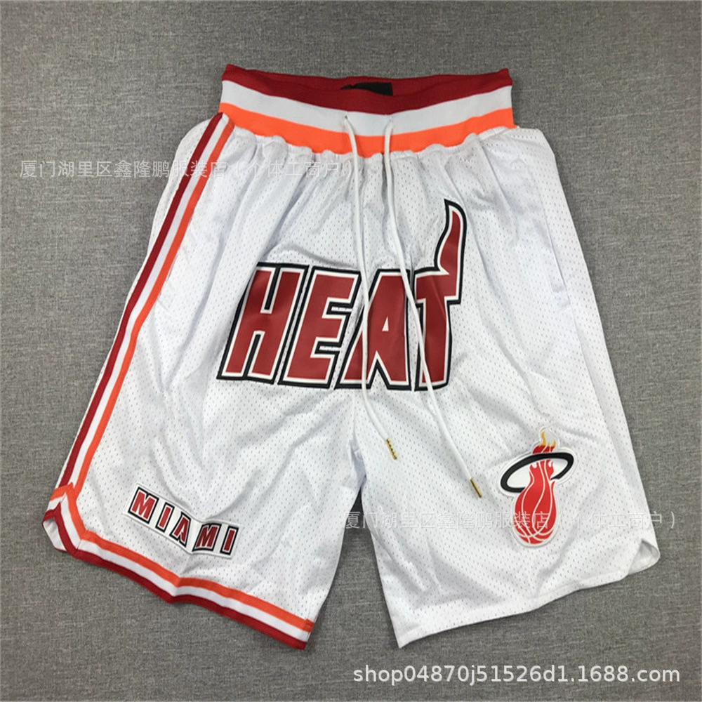Американские карманные штаны Timberwolves NFL Lakers Clippers Bucks Heat Magic Mavericks Celtics Гортензиевые штаны