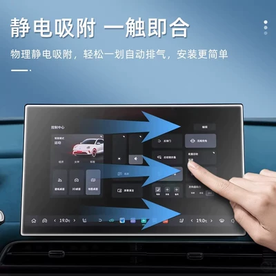 Car interior film: Ora Good Cat Navigation Instrument