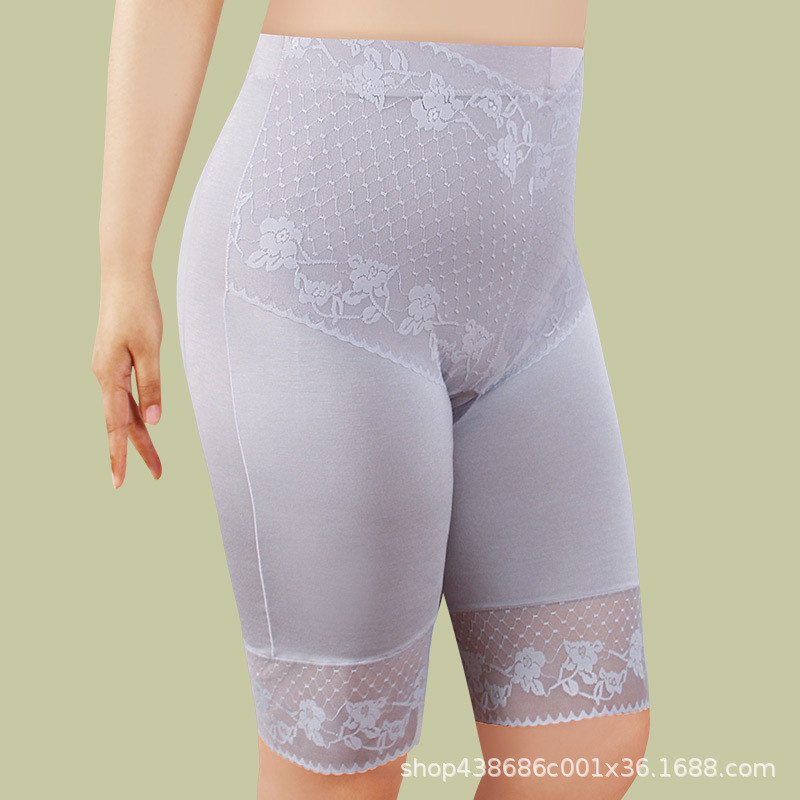 3-in-1 Anti-Curling and Anti-Chafing Leggings, 100kg Tummy Control and Butt-Lifting Shapewear, Skin-Friendly High-Elastic Plus-Size Safety Shorts