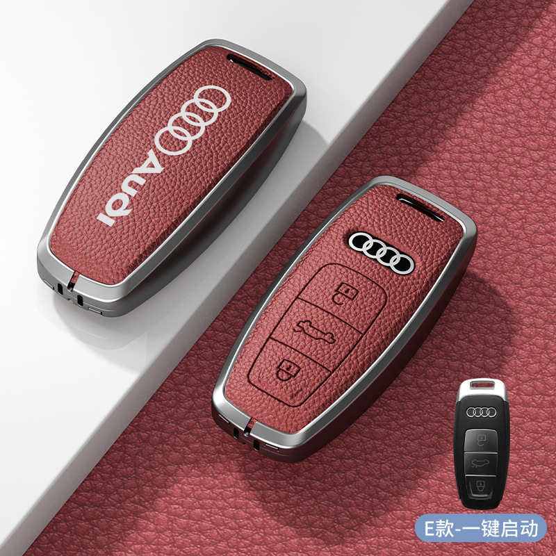 E type smart volcanic red zinc alloy single shell