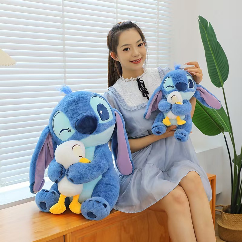 新しいアヒルのスティーディーぬいぐるみ人形子供用ベッドおやすみ人形ガールフレンドの誕生日プレゼントとして|undefined