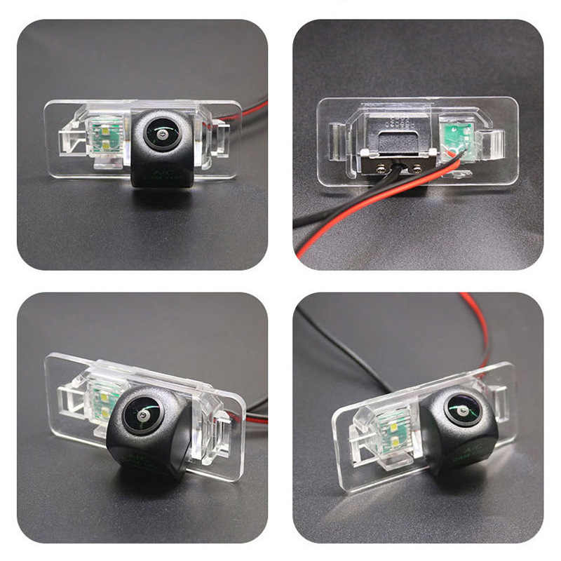 (2개) BMW 3 시리즈 5 시리즈 X5X6 AHD 방수 야간 투시경 자동차 반전 카메라 HD 반전 이미지에 적합