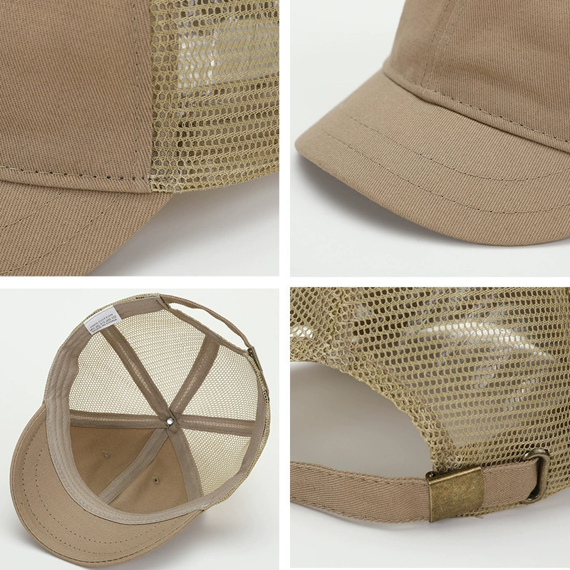 Breathable hair mesh, hat, summer baseball cap