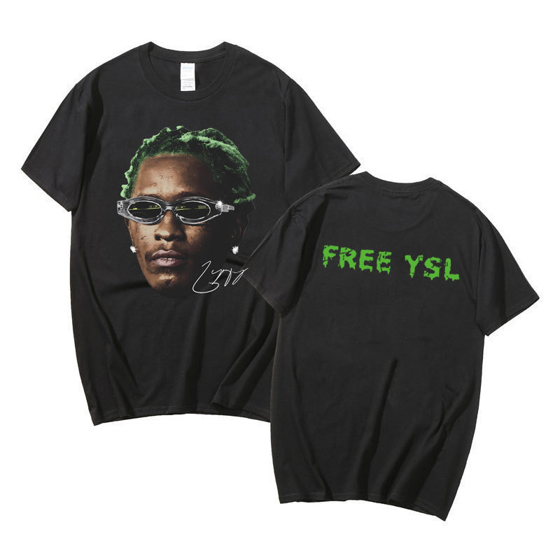 夏の綿のtシャツの男性の欧米の越境のヒップホップアメリカのラッパーの人はプリントの潮のブランドのtシャツのメンズの半袖のようです。|undefined