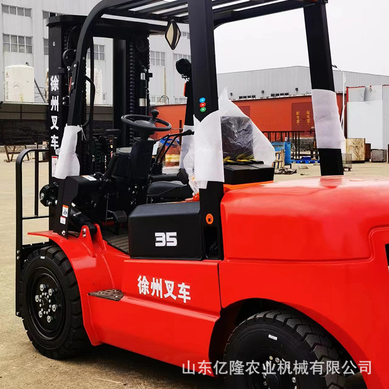 建筑工地堆高搬运车 1.5吨2.5吨3吨柴油叉车 货物仓储搬运叉车