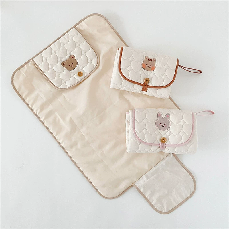 Детское хлопковое дышащее рукоятное универсальное водонепроницаемое герметичное матрас для новорожденного, с вышивкой