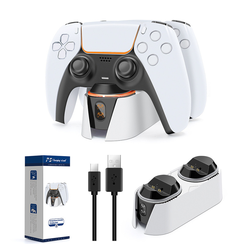 Ps5 Elite Controller Charging Stand Ps5 Wireless Controller Charging Base Ps5 Charger Dual Charging Fast Charging Ps5 Accessories
