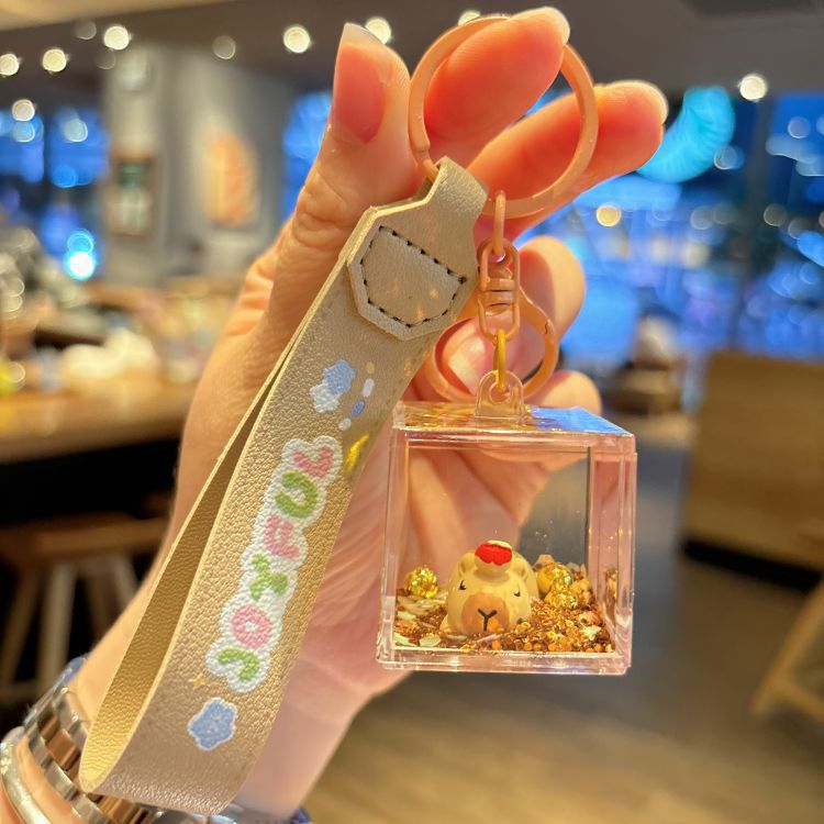 61g Weight Bag Pendant, Keychain Classification 1 Piece Quantity Holiday, Daily Occasion Acrylic Material Cartoon Character Pattern Unisex Gender Cute Style 1 Piece Cute Cartoon Character Acrylic Unisex Bag Pendant Keychain 19