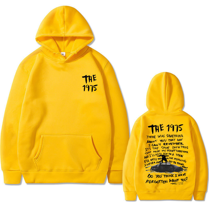 The 1975 on You Graphic Print Hoodies Being Funny in A Fo