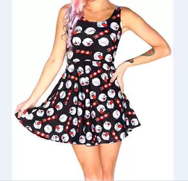 连衣裙;吊带背心;女式T恤