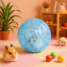 仓鼠跑球10cm 小宠物仓鼠跑轮迷你滚球运动转球 塑料仓鼠玩具批发