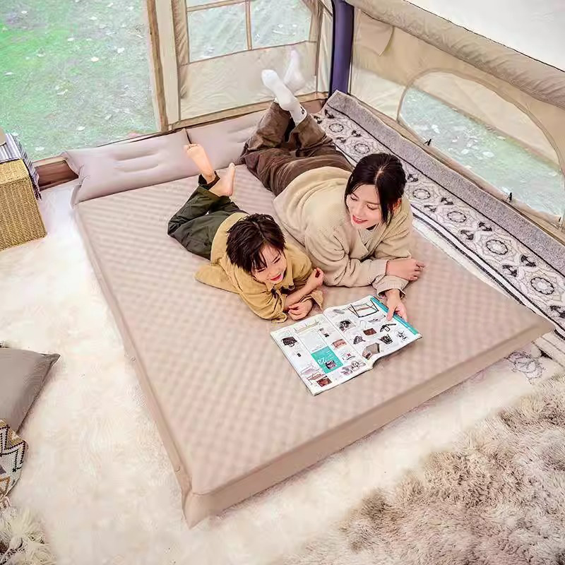 Automatic Inflatable Mattress for Outdoor Camping, Portable Air Mattress for Home Use, Sleeping Mat for Camping, Moisture-Proof Tent Floor Mat Automatic Inflatable Mattress for Outdoor Camping, Portable Air Mattress for Home Use, Sleeping Mat for Camping, Moisture-Proof Tent Floor Mat