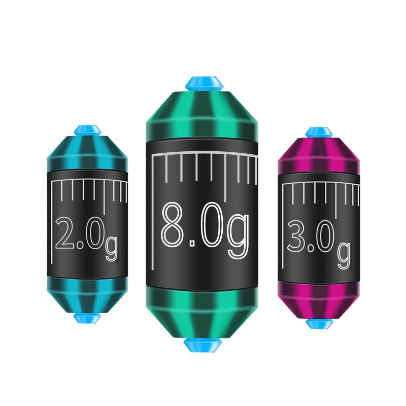 Aohu new anti-explosion lead scale lead skin adjustable weight fast lead weight fishing lead skin lead pendant fishing gear