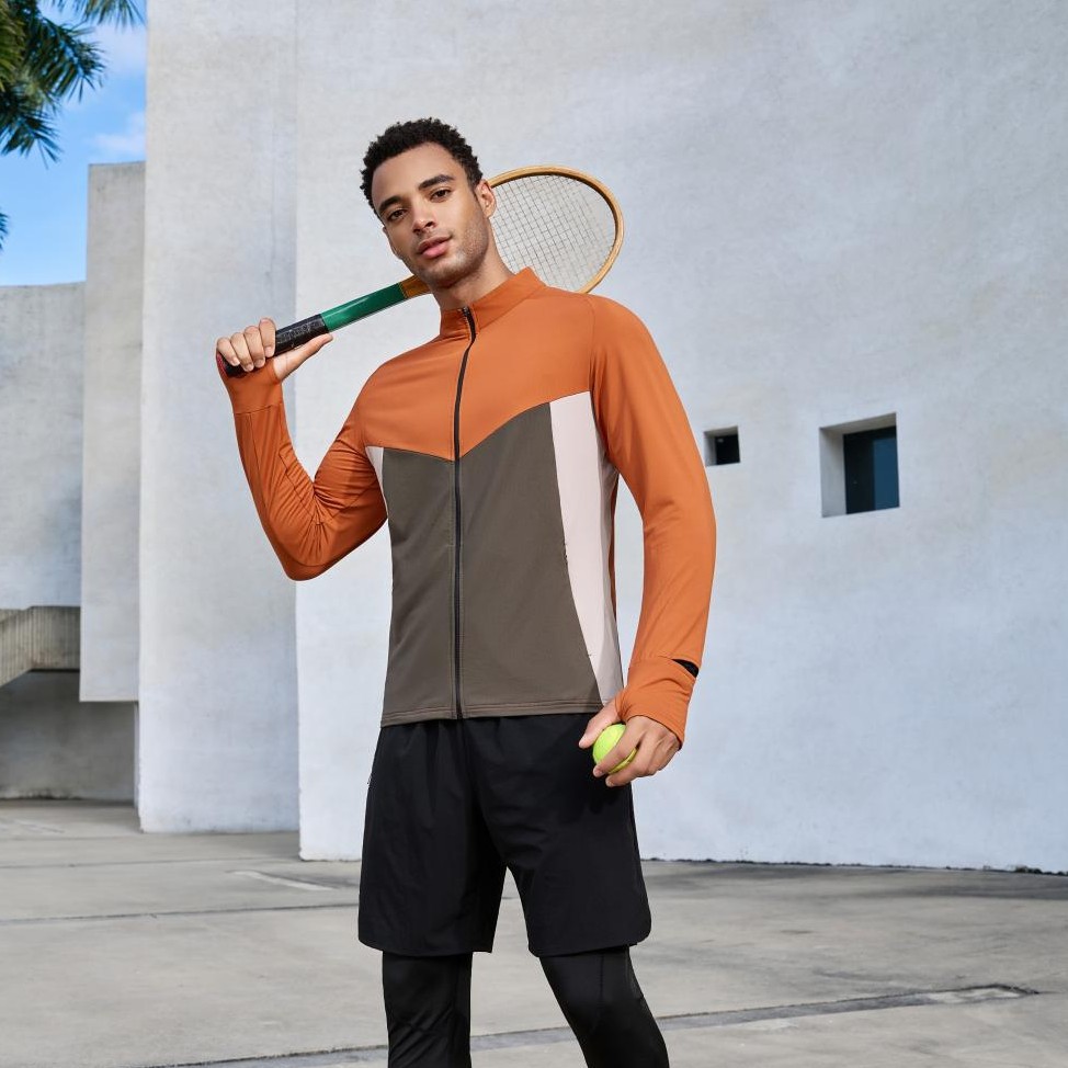 25 nuevos deportes de mangas largas casuales chaqueta de baloncesto chaqueta de ropa deportiva logotipo de impresión de personalidad