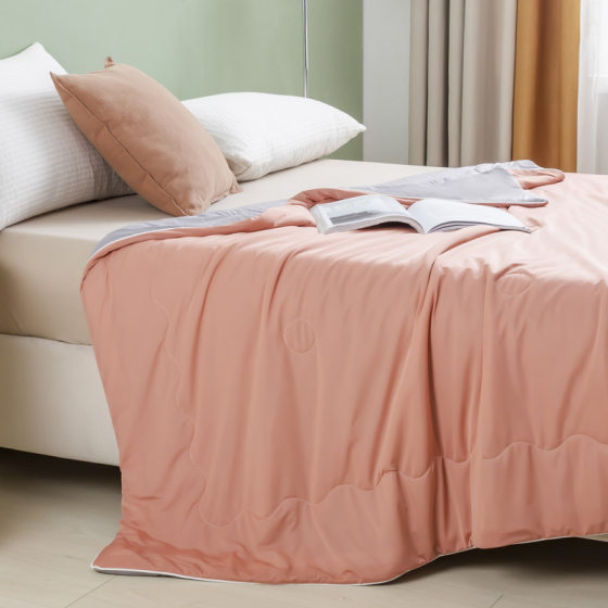 Class A Ice Cream Cool Silk Summer Quilt Ice Silk Machine Washable Air Conditioning Quilt Cool Summer Quilt Summer Quilt for Two