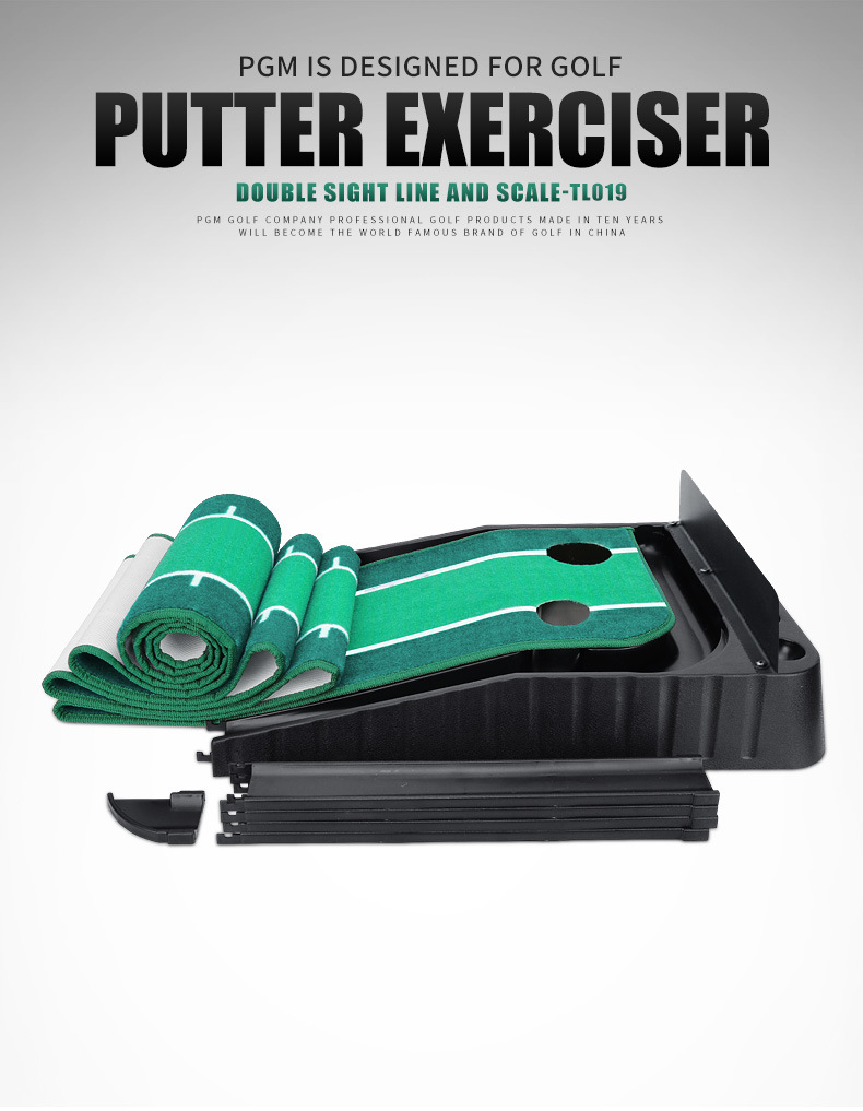 PGM TL019 Nhà máy cung cấp trực tiếp thiết bị luyện tập golf trong nhà nhung cao su đáy đặt thiết bị luyện tập chăn tập