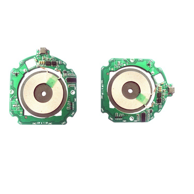 Nueva carga inalámbrica de 15W PCBA placa base módulo transmisor teléfono móvil cargador inalámbrico fuente de alimentación inteligente