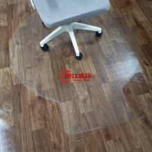 抗靜電PVC材質辦公椅專用地墊/辦公椅墊 定制橢圓形狀