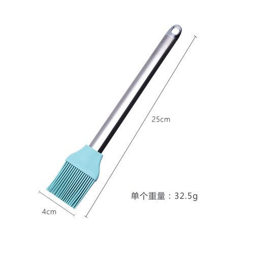 Factory direct sales silicone oil brush DIY high temperature resistant baking tools cream brush food grade brush barbecue brush household
