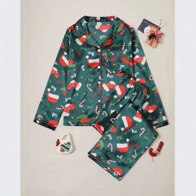 Summer cross-border foreign trade popular fashion plaid shirt, printed versatile trendy personalized men's Christmas short-sleeve shirt
