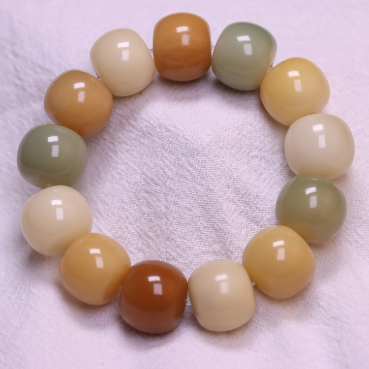 18-20MM Myanmar Original Ecology Ten Years Weathered Old Material Large Size Bodhi Handstring Original Ecology Duobao Bodhi