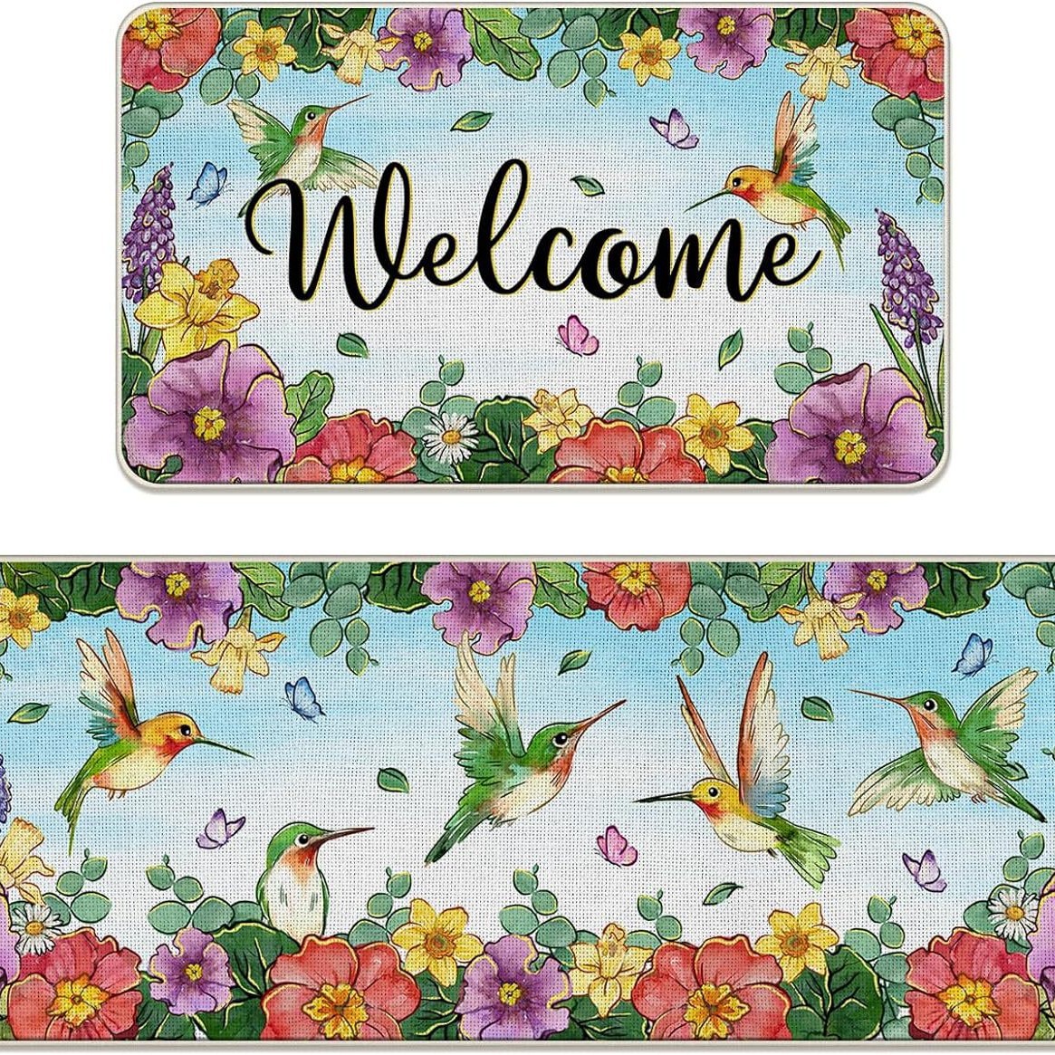2024 Amazonas primavera y verano flor decoración de cocina girasol flor pequeña alfombra fresca alfombra absorbente del lavabo