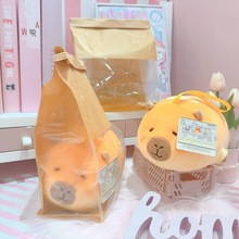 日系新款娃娃机毛绒玩偶八寸娃娃创意面包袋公仔爆款跨境玩具批发