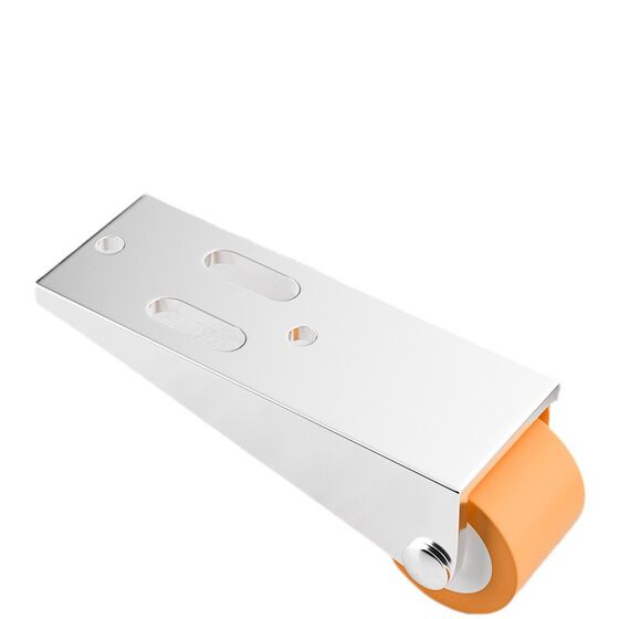 Door sagging support sliding door bottom wheel track pulley door guide rail horizontal push telescopic silent rubber wheel door artifact