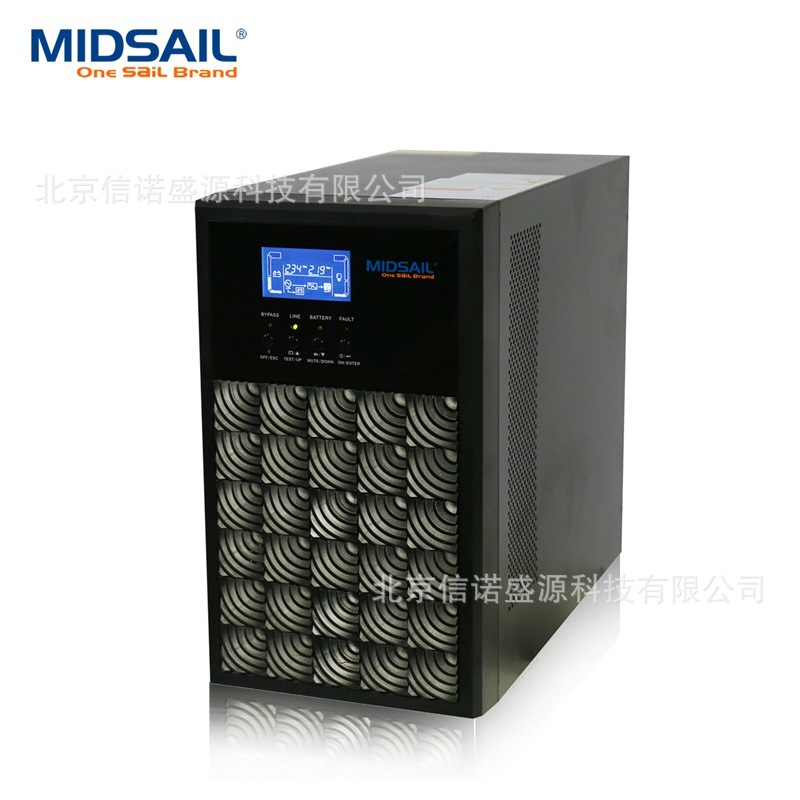 MIDSAIL风帆扬州UPS电源PF11-6KL 6KVA/4.8KW含16节12V100AH电池