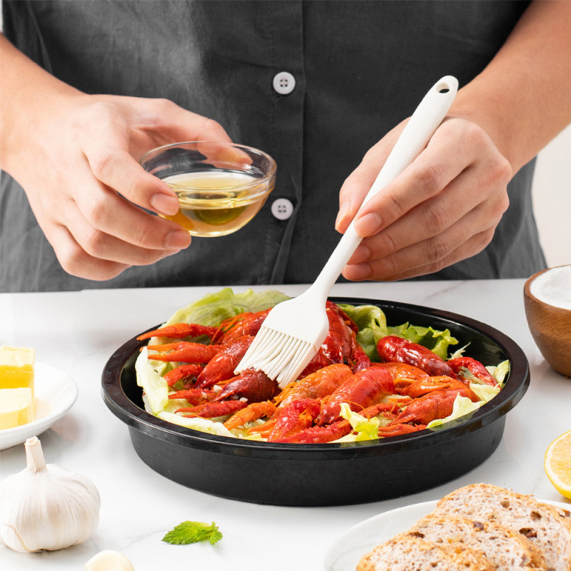一体式硅胶刮刀6件套烘焙套装耐高温蛋糕抹刀奶油刀油刷Spatula|undefined