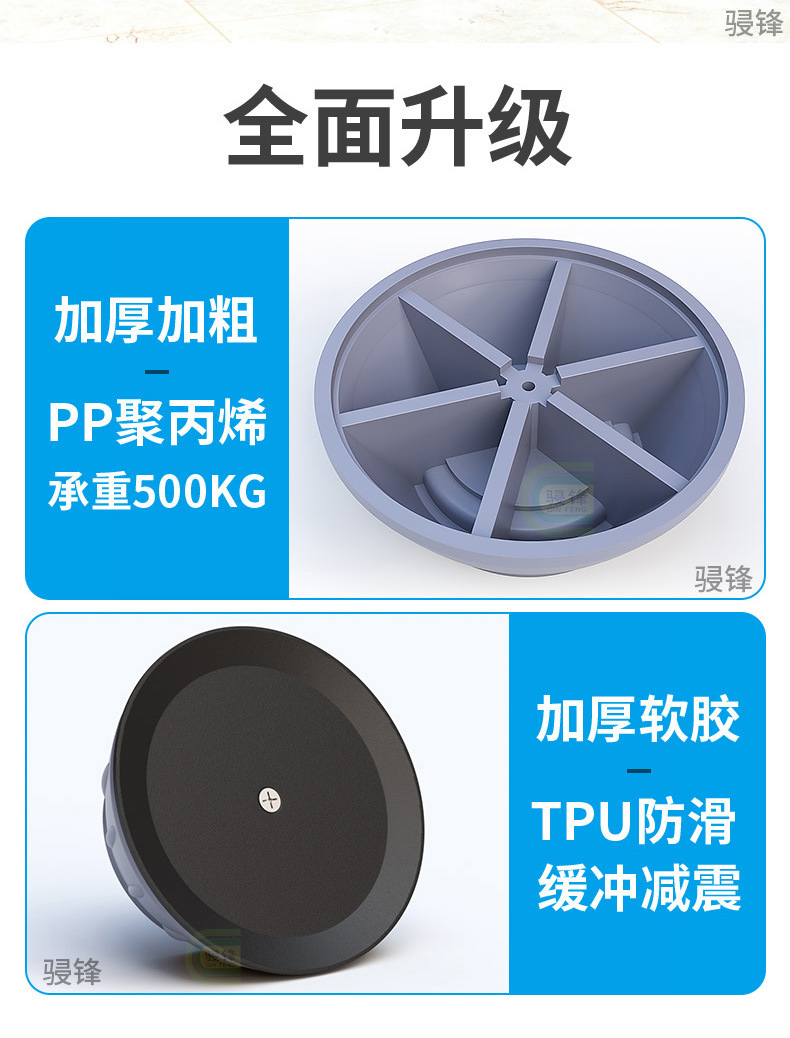 Washing Machine Anti-Slip Suction Cup Feet Pads Silent Shock-Absorbing Mats No-Nail No-Glue Drum Riser Stands Rubber Fixing Brackets