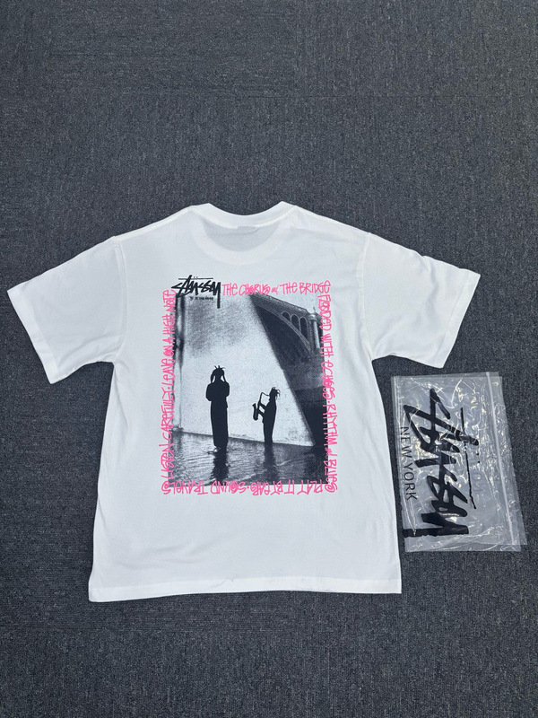 Stussy Stussy メンズ レディース 半袖 230g Tシャツ 夏 メンズ ルーズ ヘビーウェイト 高品質 Tシャツ スクリーン印刷|undefined