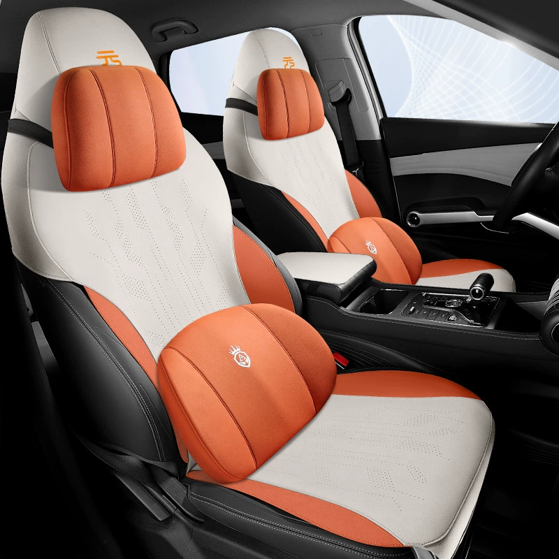 Особая подушка для BYD Yuan PLUS круглый год универсальная седельная подушка с откидкой из меха половинная упаковка вентиляционная подушка для сиденья