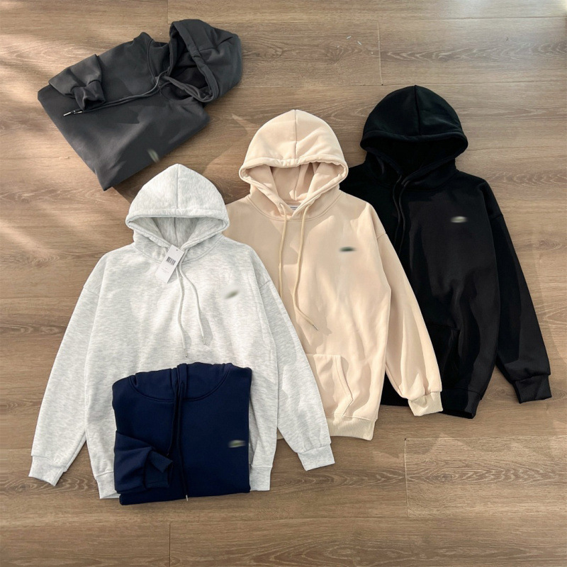 Lac French-Style Crocodile Logo Spring and Autumn Hooded Cardigan Sweatshirt Men's Casual Oversized Embroidered Jacket Hooded Sports Top