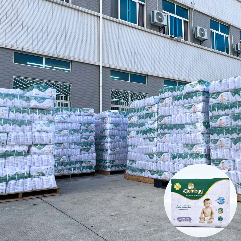 Pañales para bebés, pañales de papel impermeables, pañales de algodón suaves, pañales para recién nacidos, fabricación personalizada