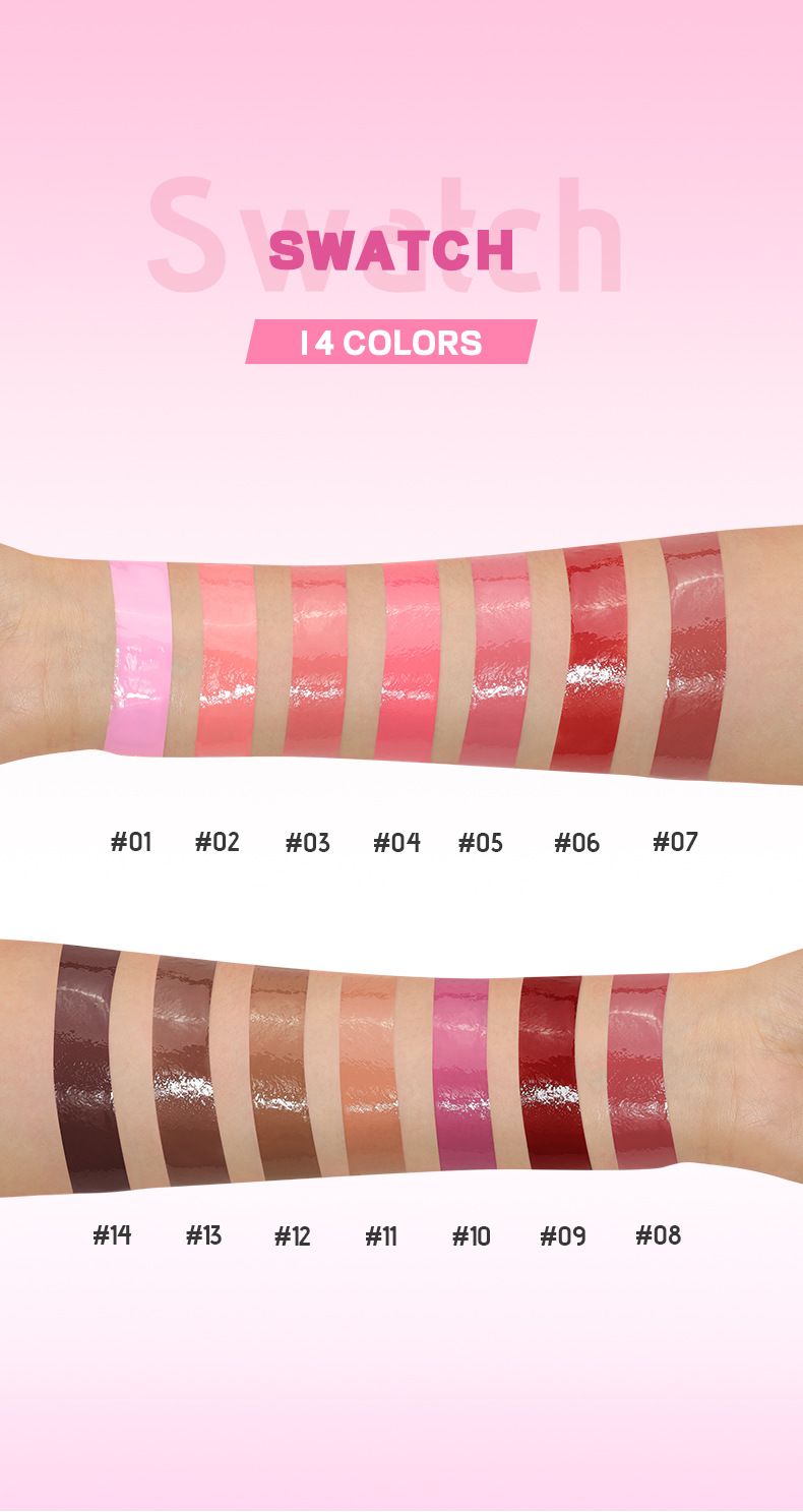 Pudaier Lip Plumping Gloss Moisturizing Ginger Non Fading Lipstick_voghion.com