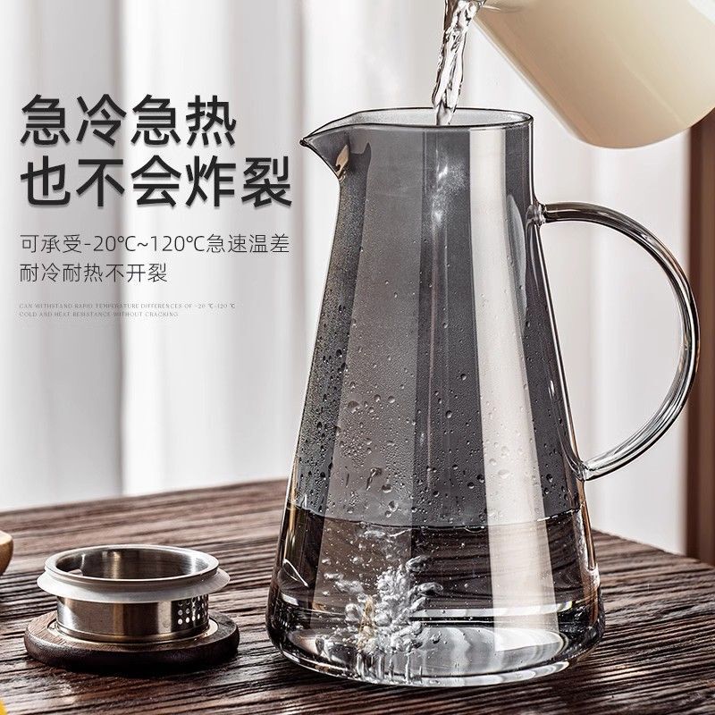 冷たい水筒のガラスは高温に耐えます。|undefined